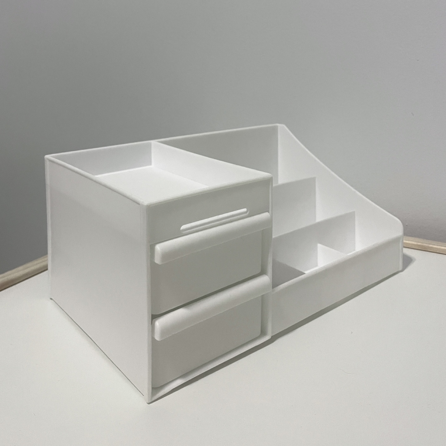 Cosmetic/Desk Organizer - White (Stationeries, Skincare, Makeup) - photo 4