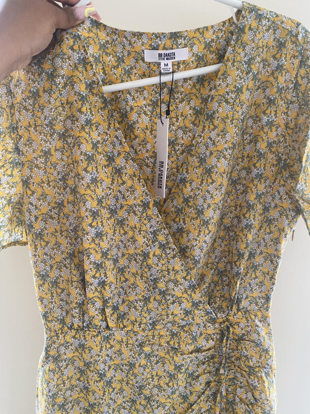 Yellow floral Steve Madden dress - photo 4