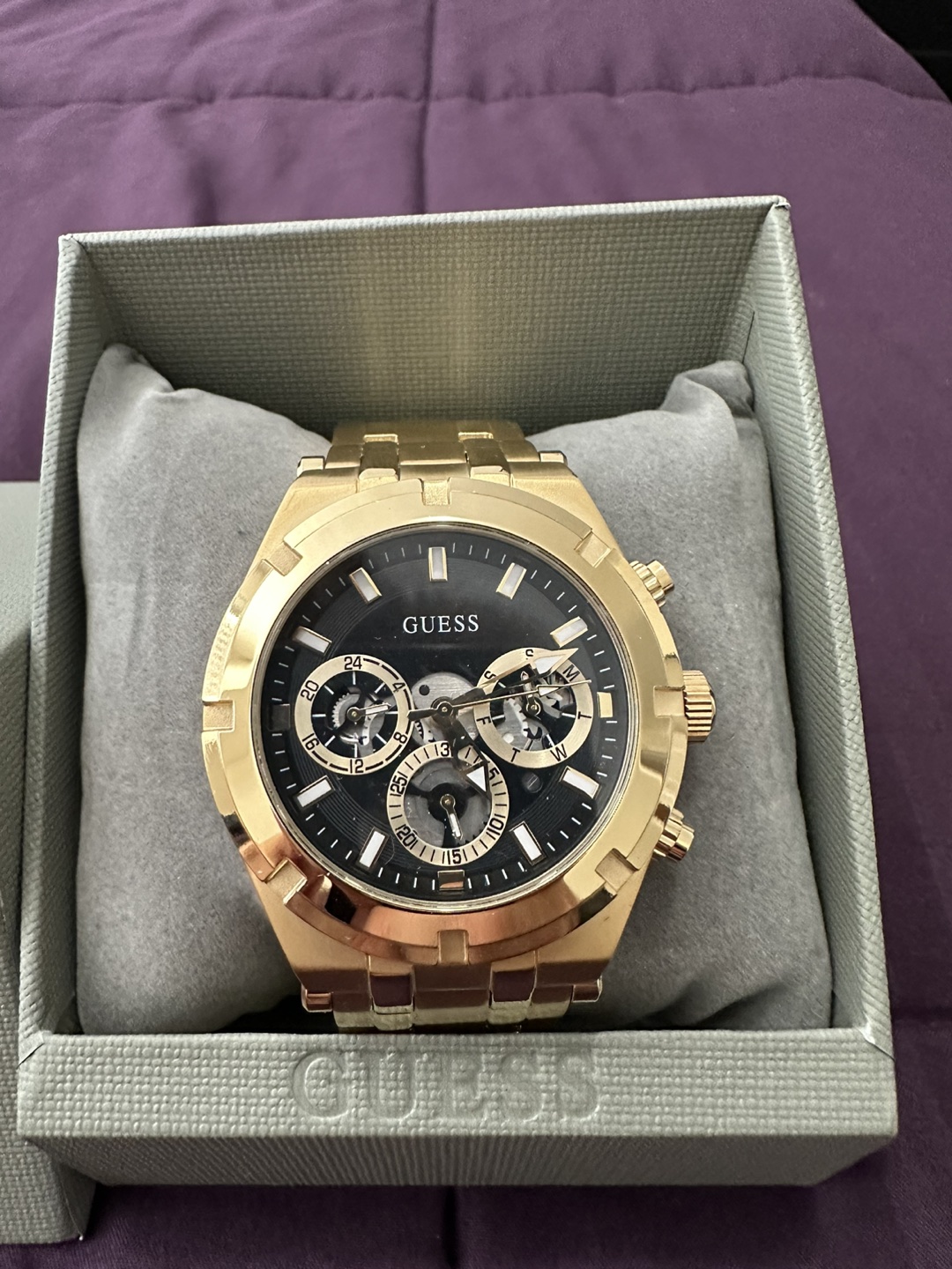 Gold Guess Watch