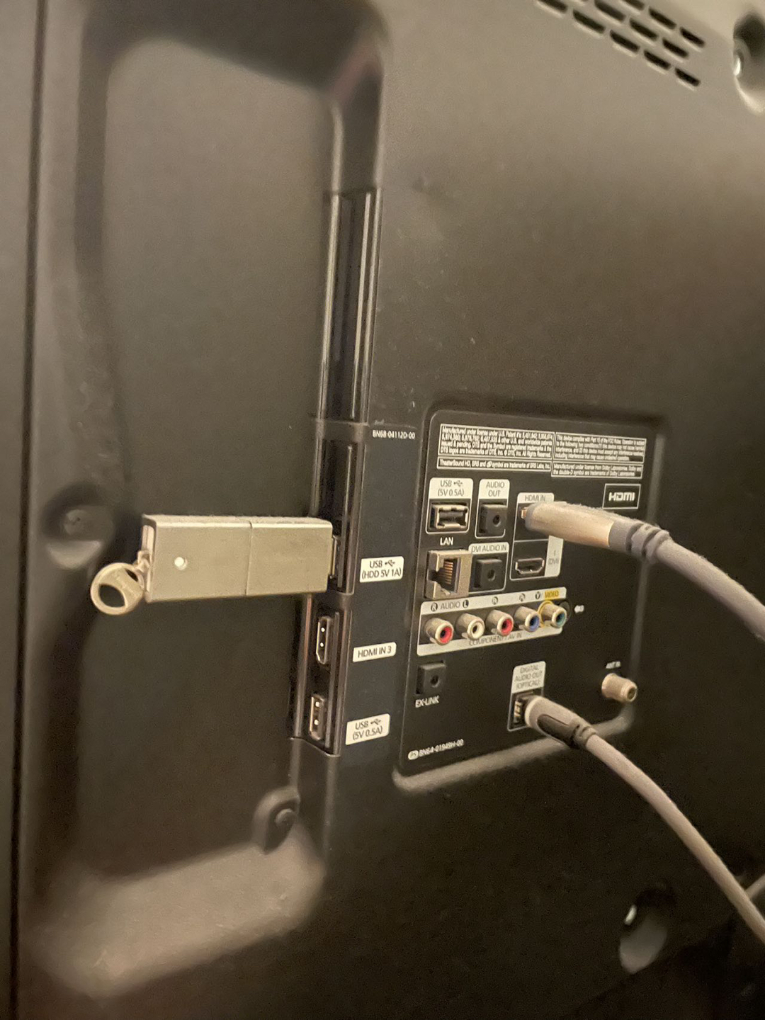 Samsung 50inch smart tv image indicator(2)