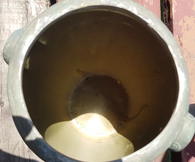 Bob's  Pottery pickle Crock pot image indicator(3)