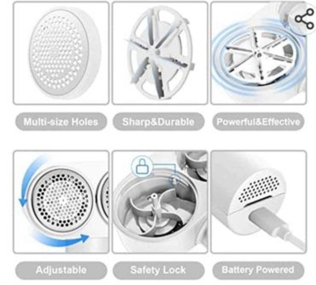 Brand New Heavy Duty Electric Fabric Shaver (Rechargeable) - photo 4