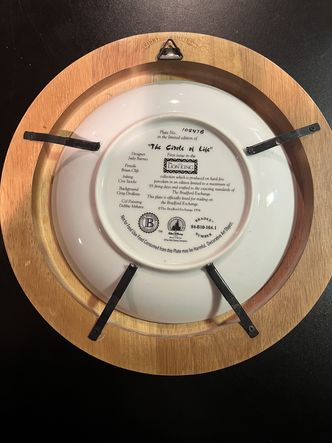 Disney Circle of Life Bradford Exchange Plate image indicator(3)