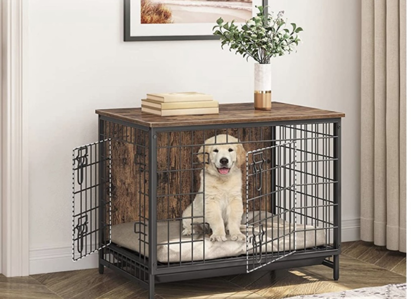Wooden dog crate/ dog house for sale image indicator(3)
