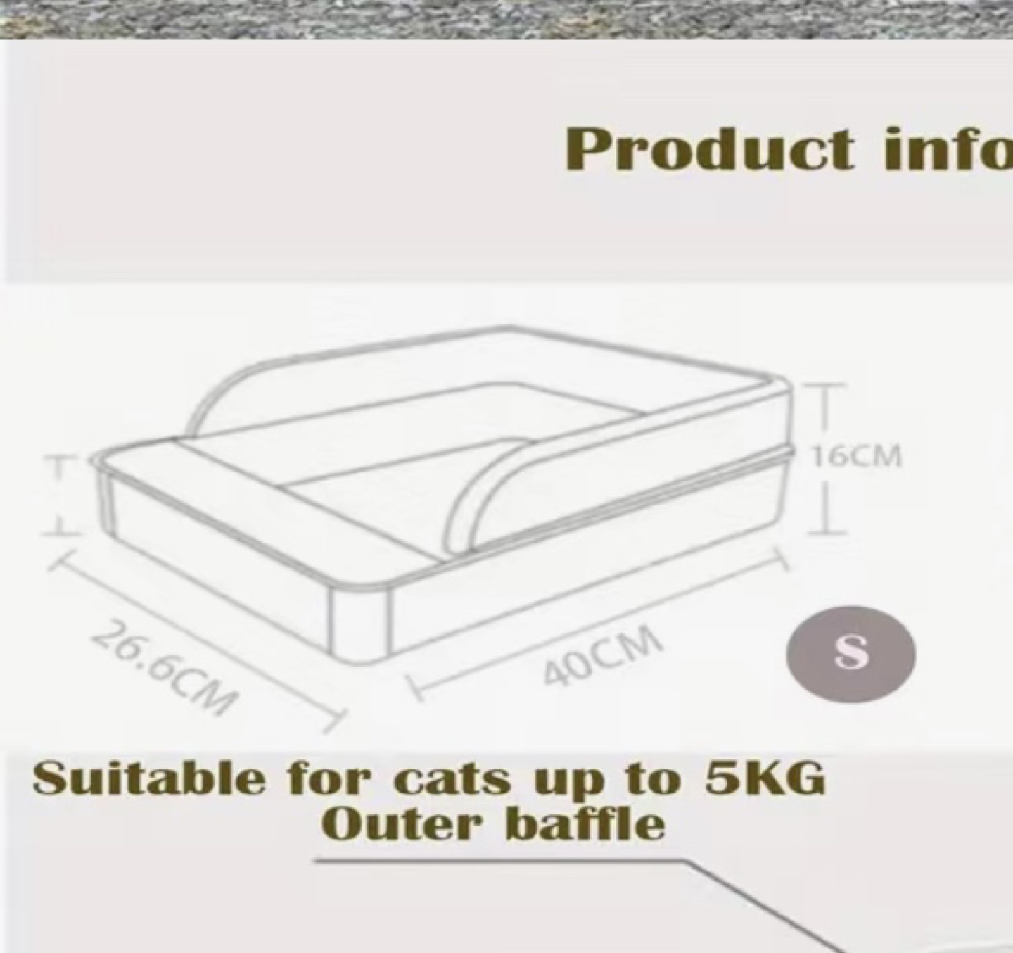 Cat litter box - photo 2