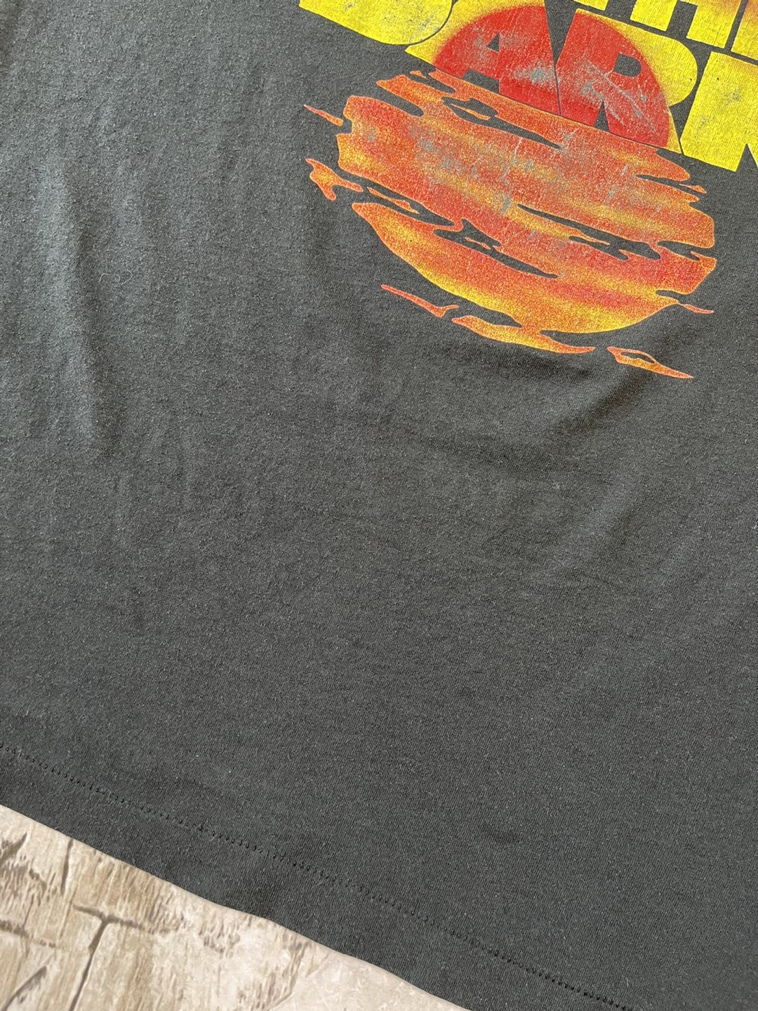 Vintage Faded Black T-shirt Myers’s Original Dark Rum image indicator(3)