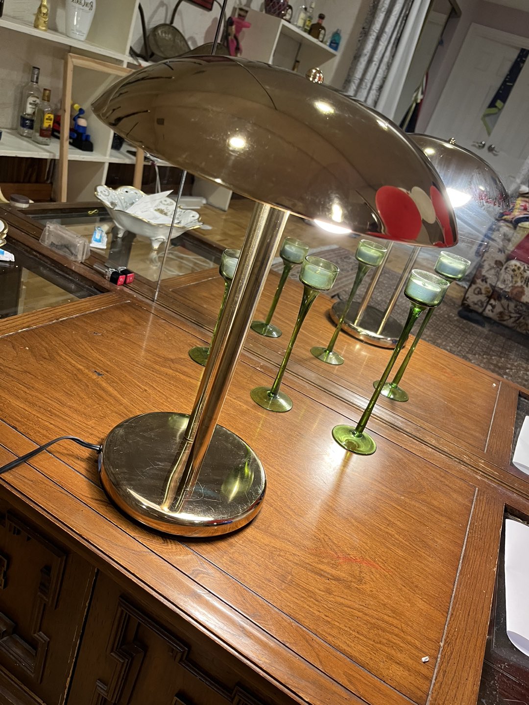 New gold dome lamp with box thumbnail