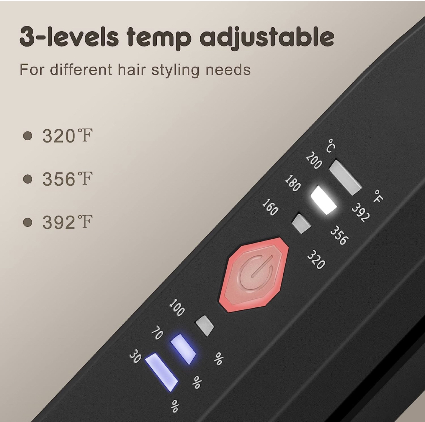 Cordless Hair Straightener and Curler 2 In 1, image indicator(4)