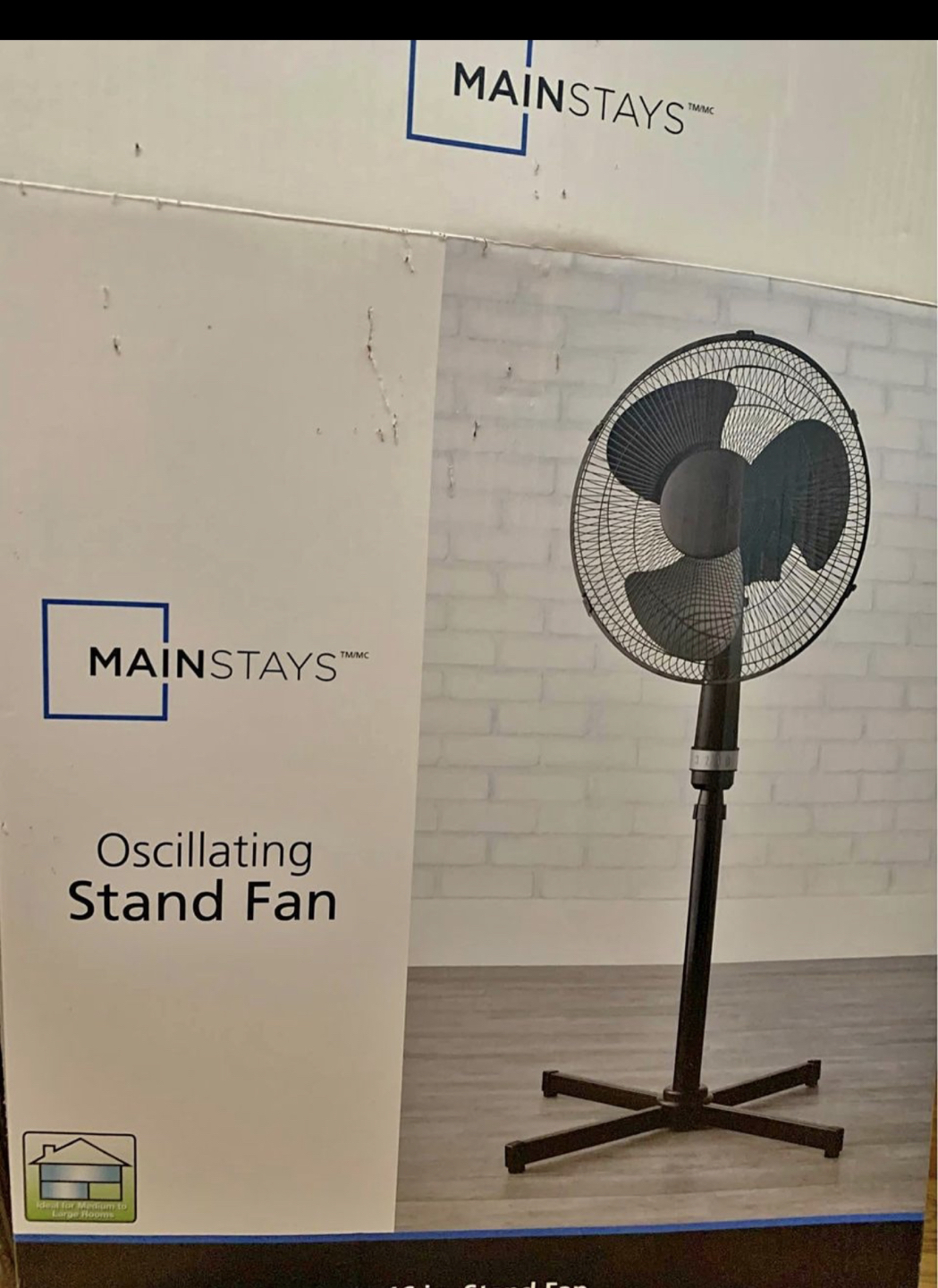 Oscillating stand fan - photo 2