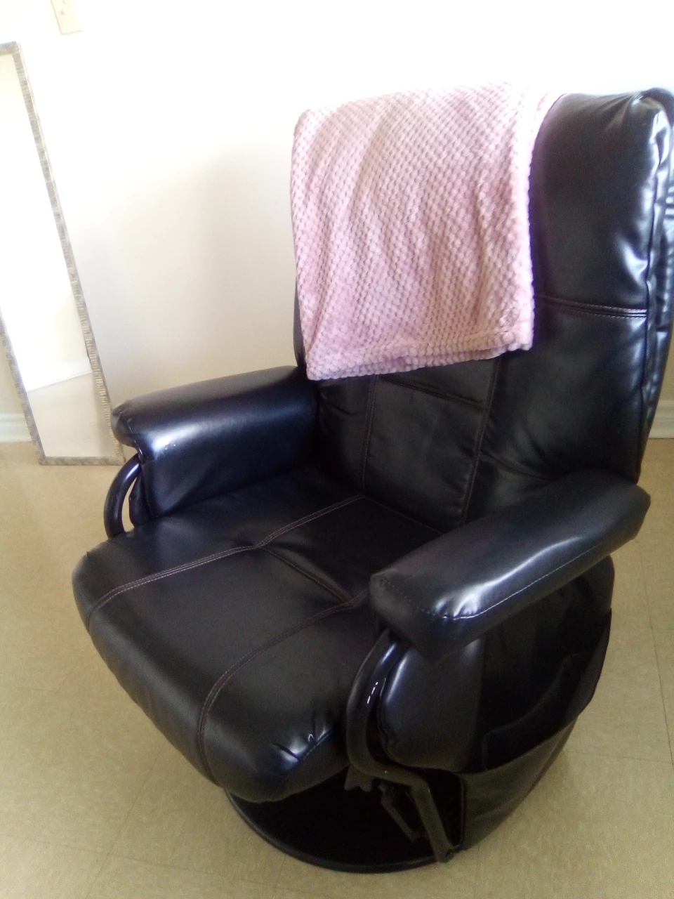 Swivel Black Chair  - photo 2