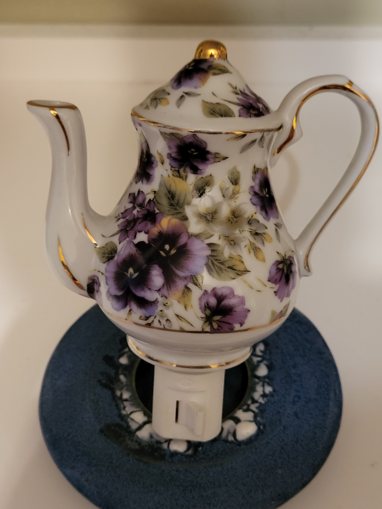 Porcelain Tea Pot Night Light  - photo 4