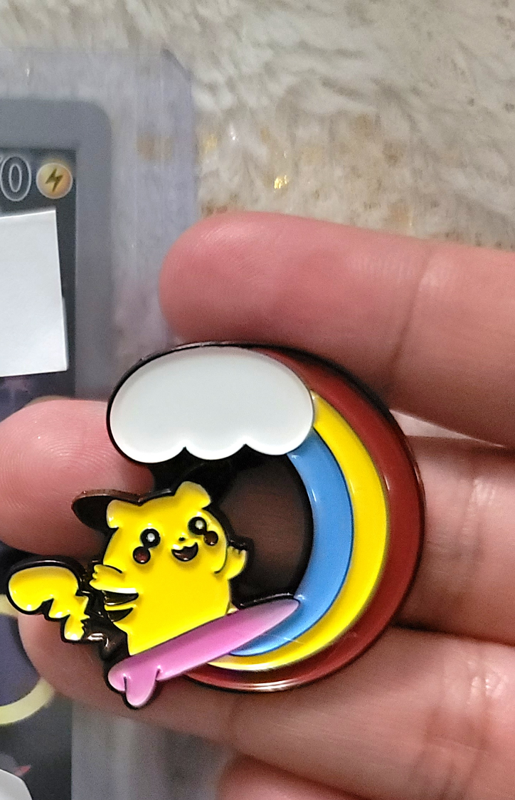 Surfing Pikachu Pokemon Enamel Pin 💰 image indicator(2)