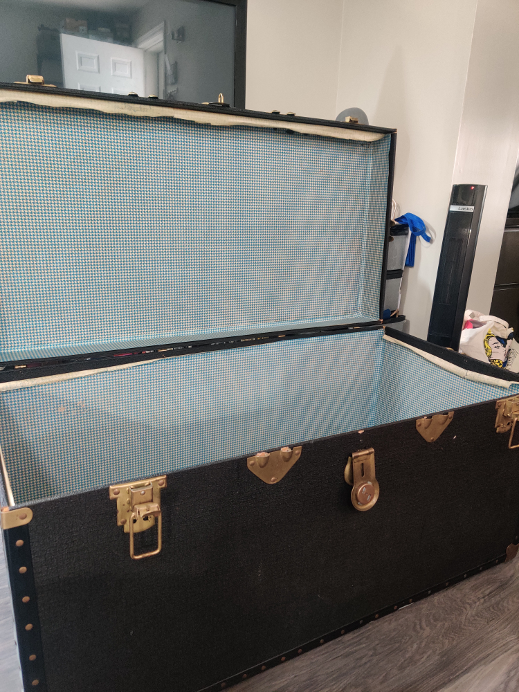 vintage trunk - photo 3