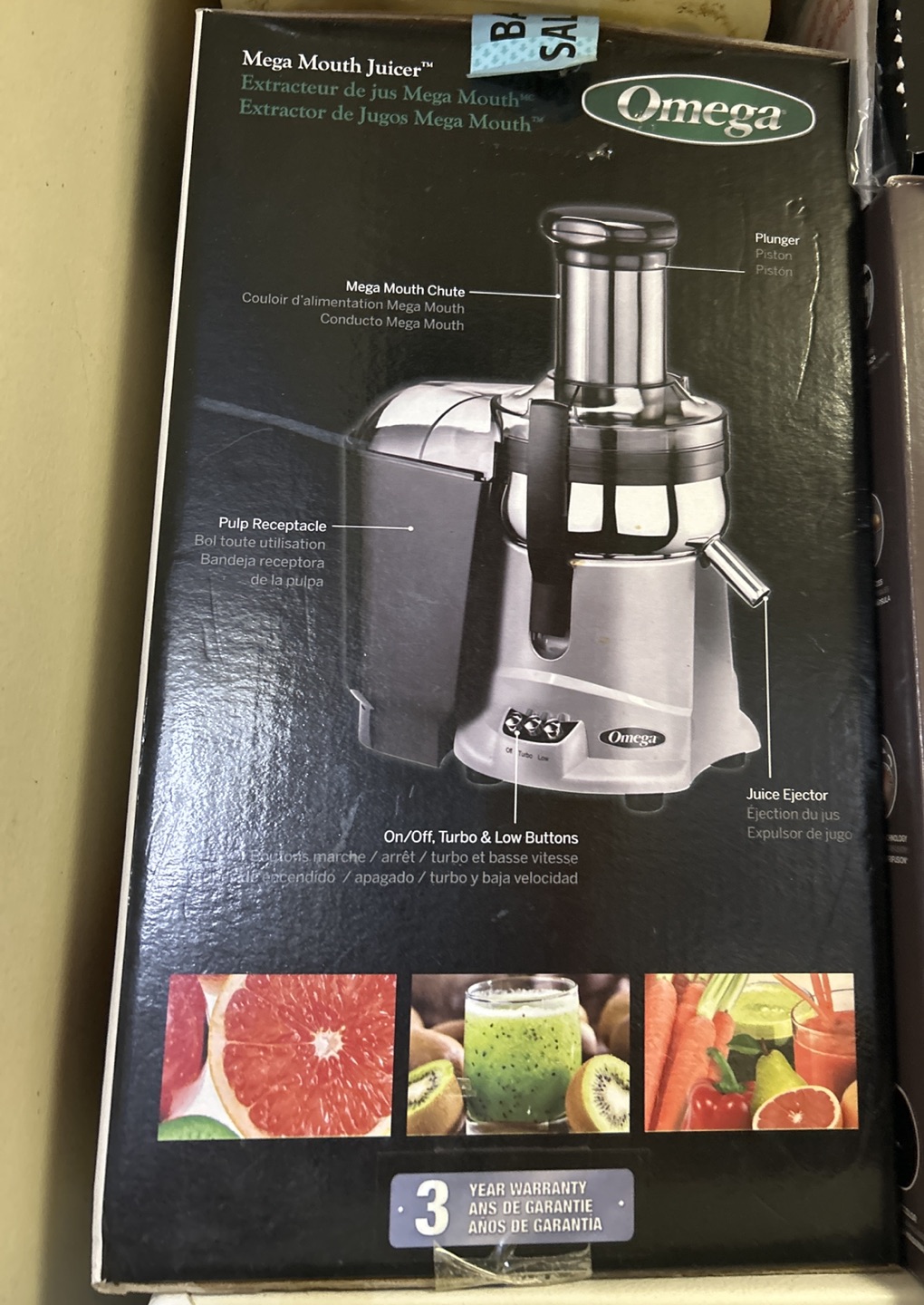 OMEGA Juicer OMG500S