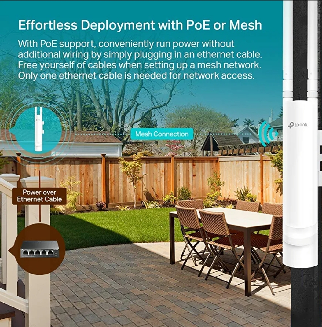 TP-Link EAP225-Outdoor AC1200 Wireless Gigabit Access Point - photo 3