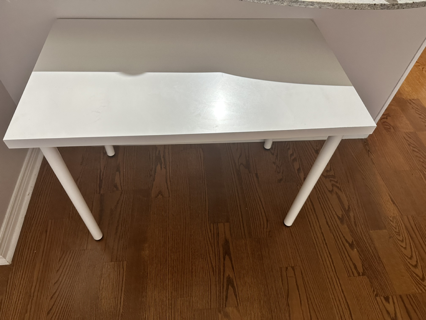 Ikea table (white) - photo 2