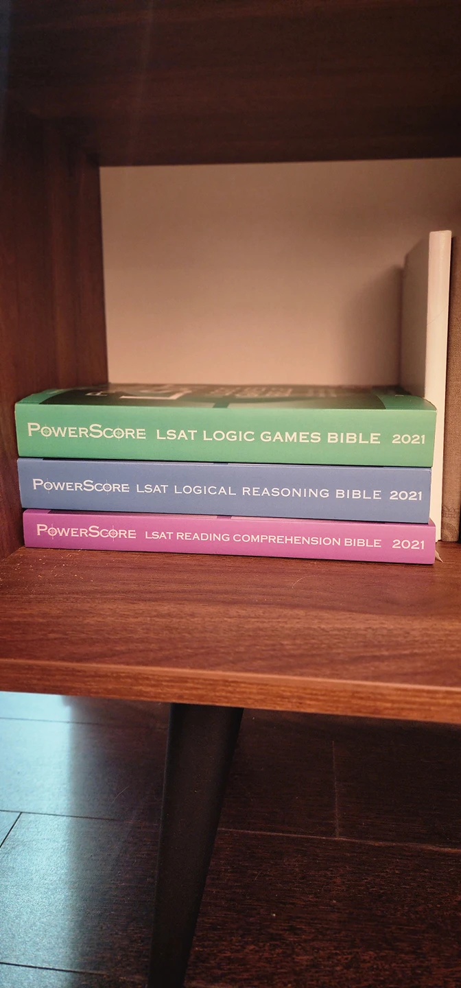 LSAT powerscore books
