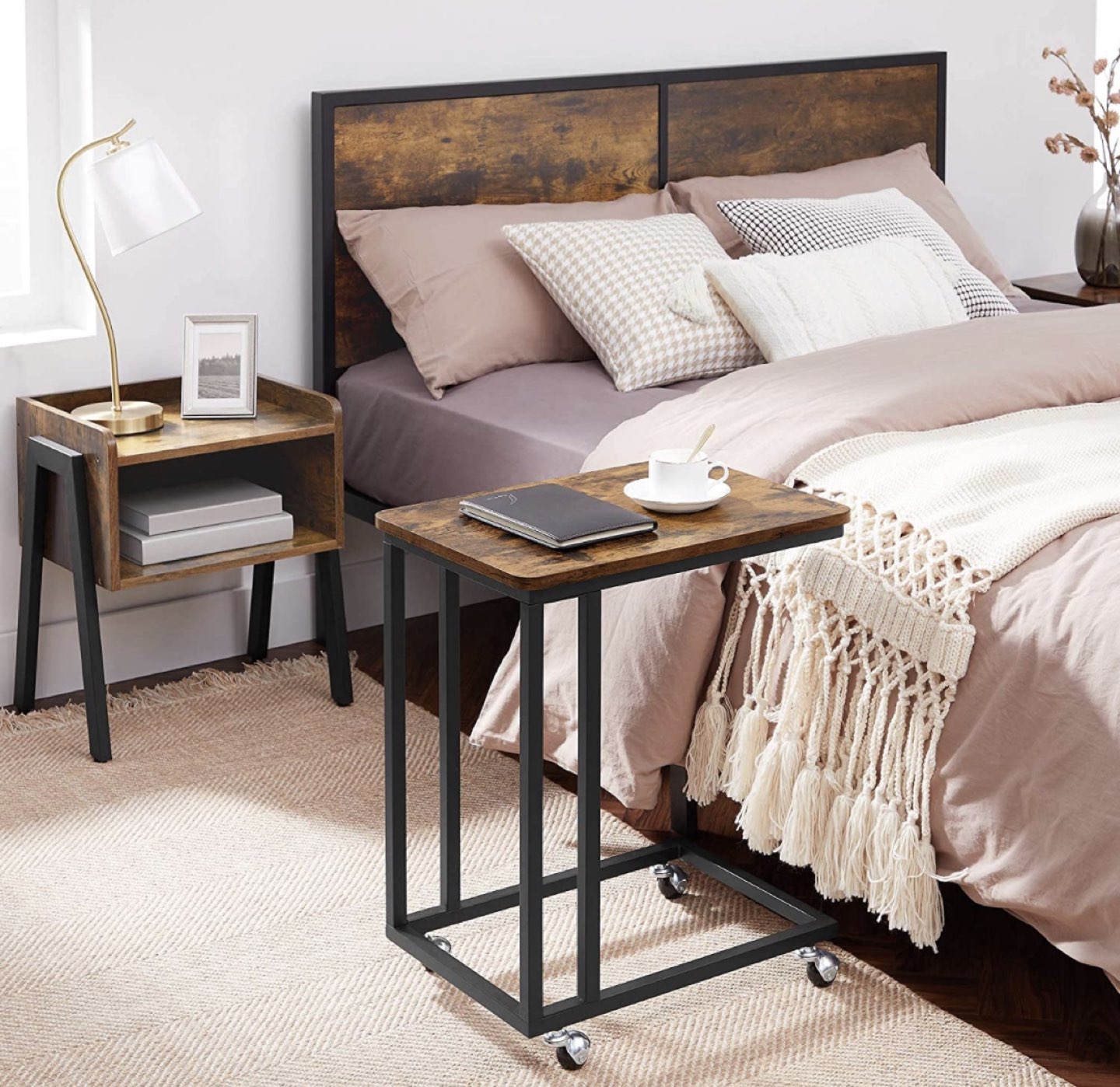 Side sofa table