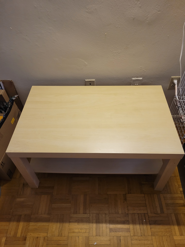 wood coffee table - photo 2