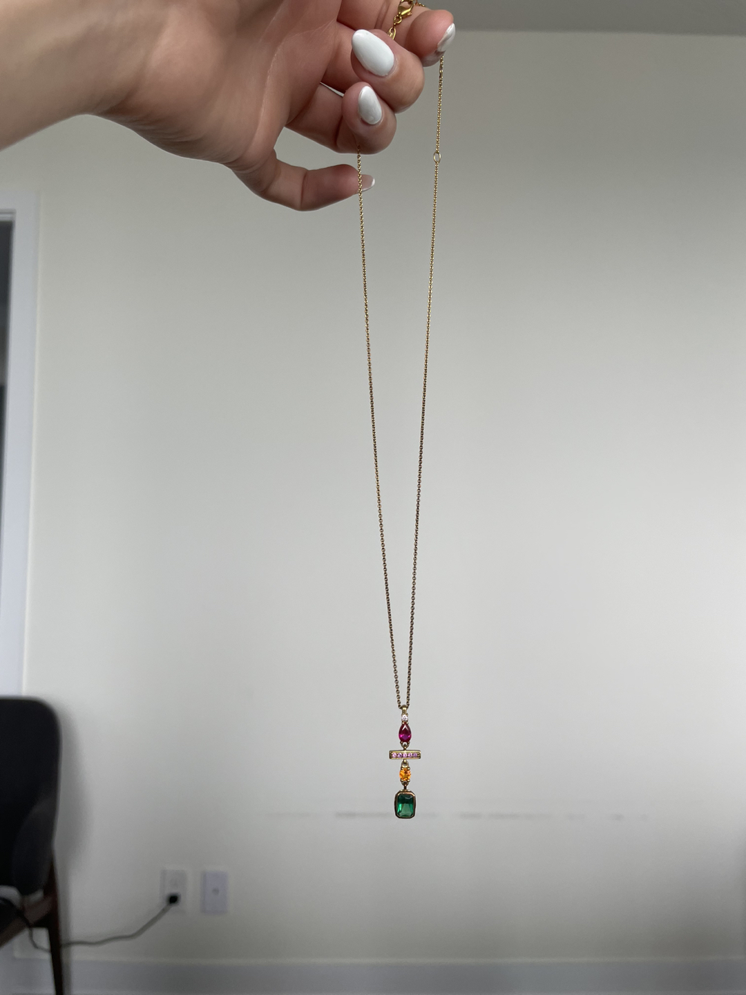 Thomas Sabo gold cross necklace thumbnail
