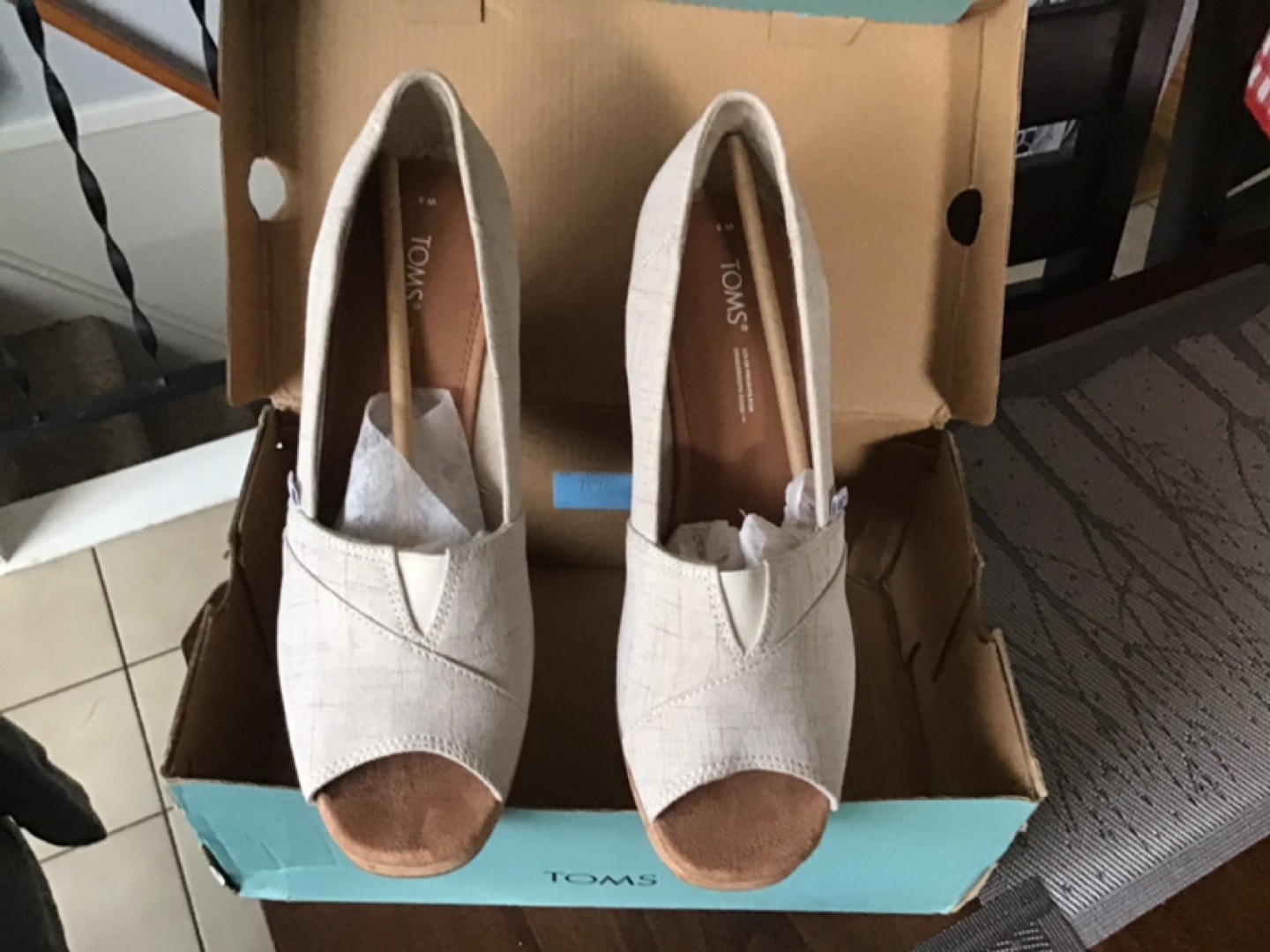 Toms Wedge Sandals thumbnail