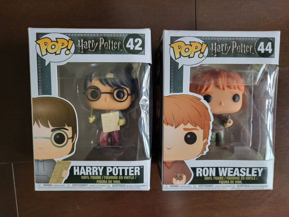 Funko- Harry Potter and Ron Weasley 