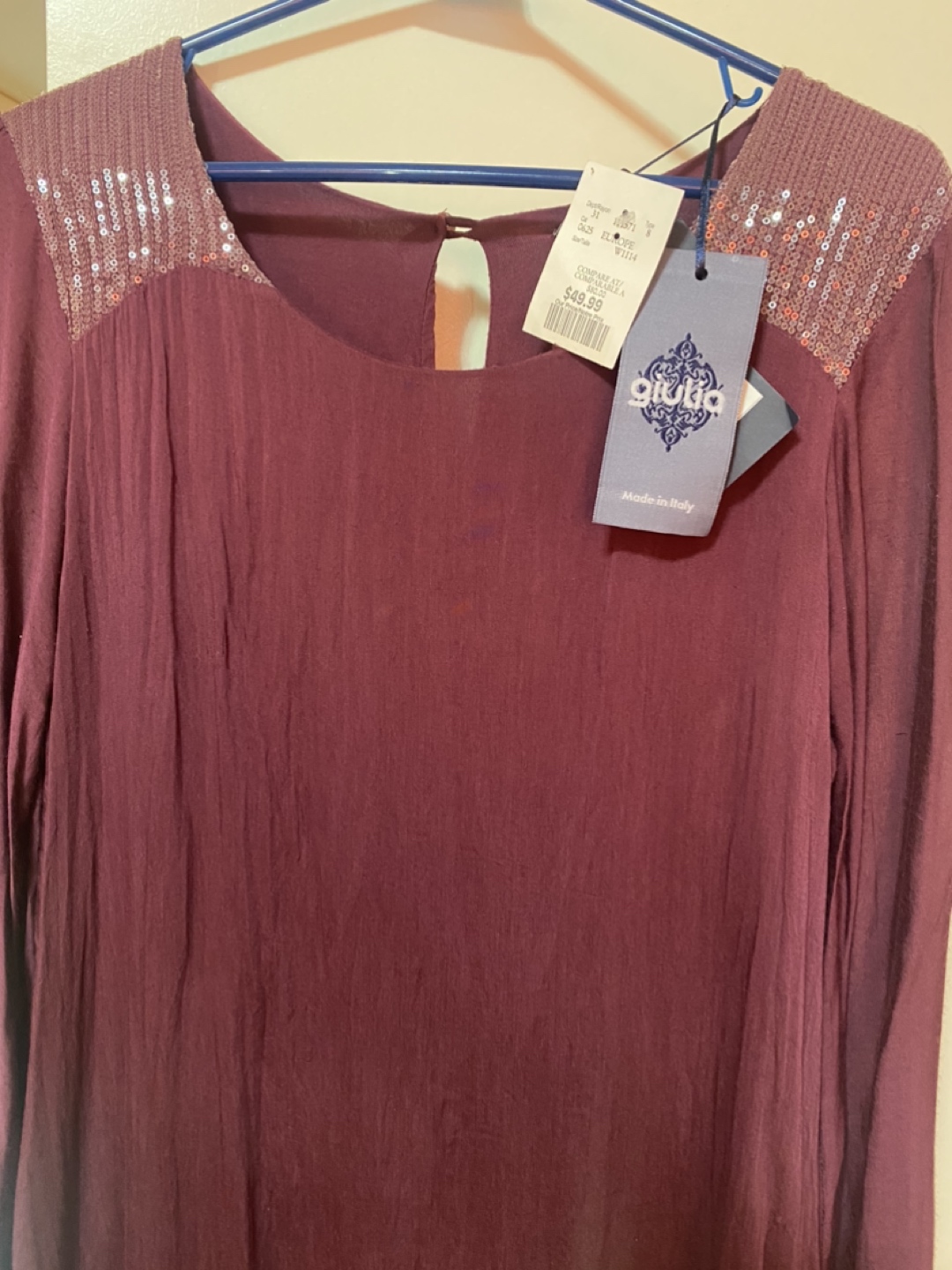 💚Maroon blouse image indicator(2)