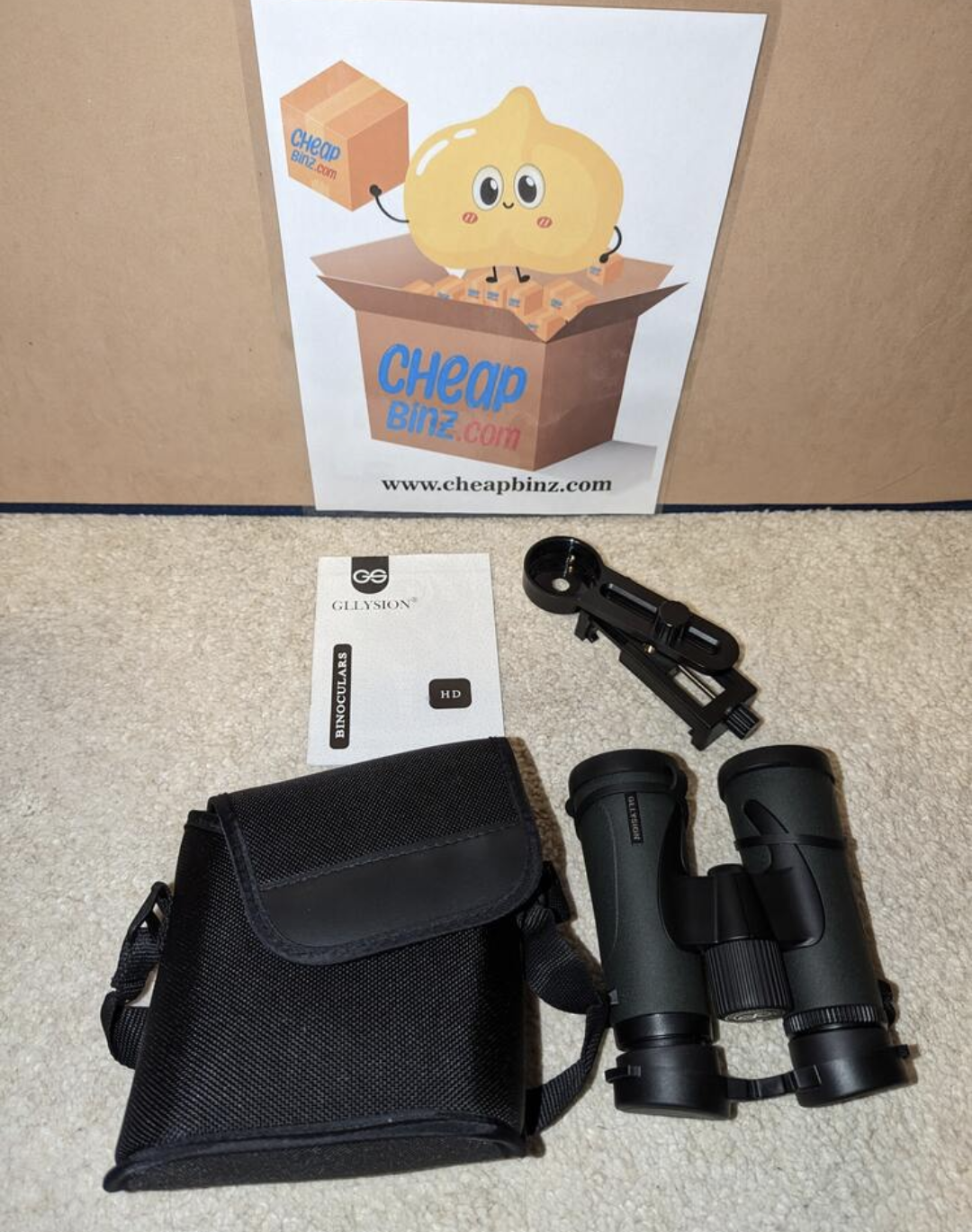 10x42 Professional HD Binoculars with Phone Adapter, new thumbnail
