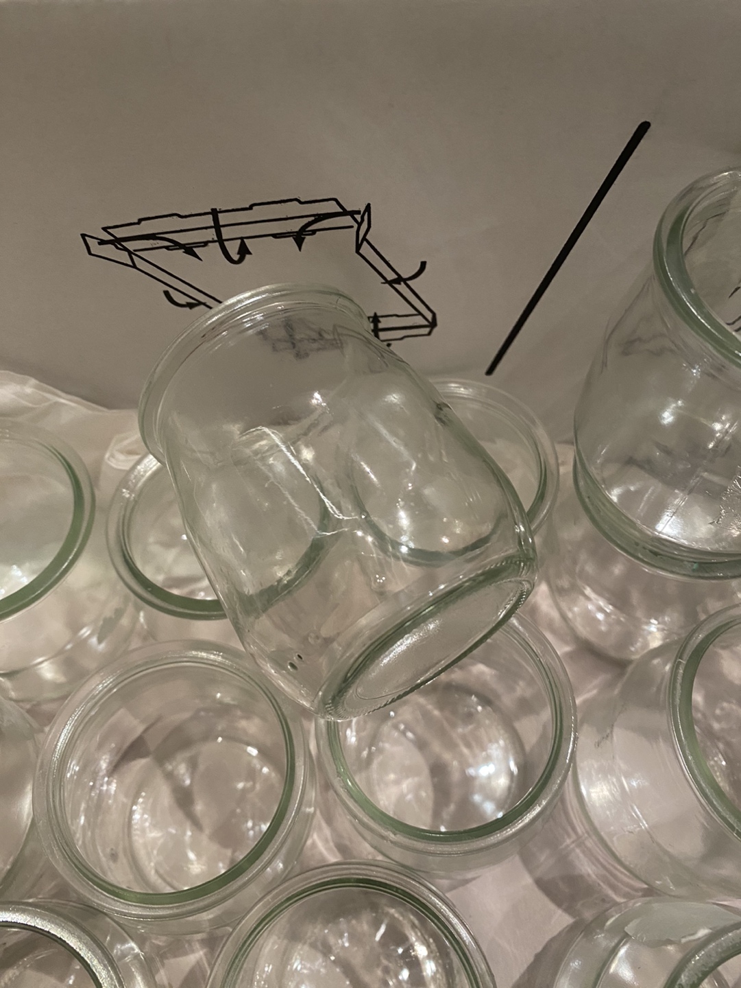 Box of mini jars (approx 90 jars) - photo 5