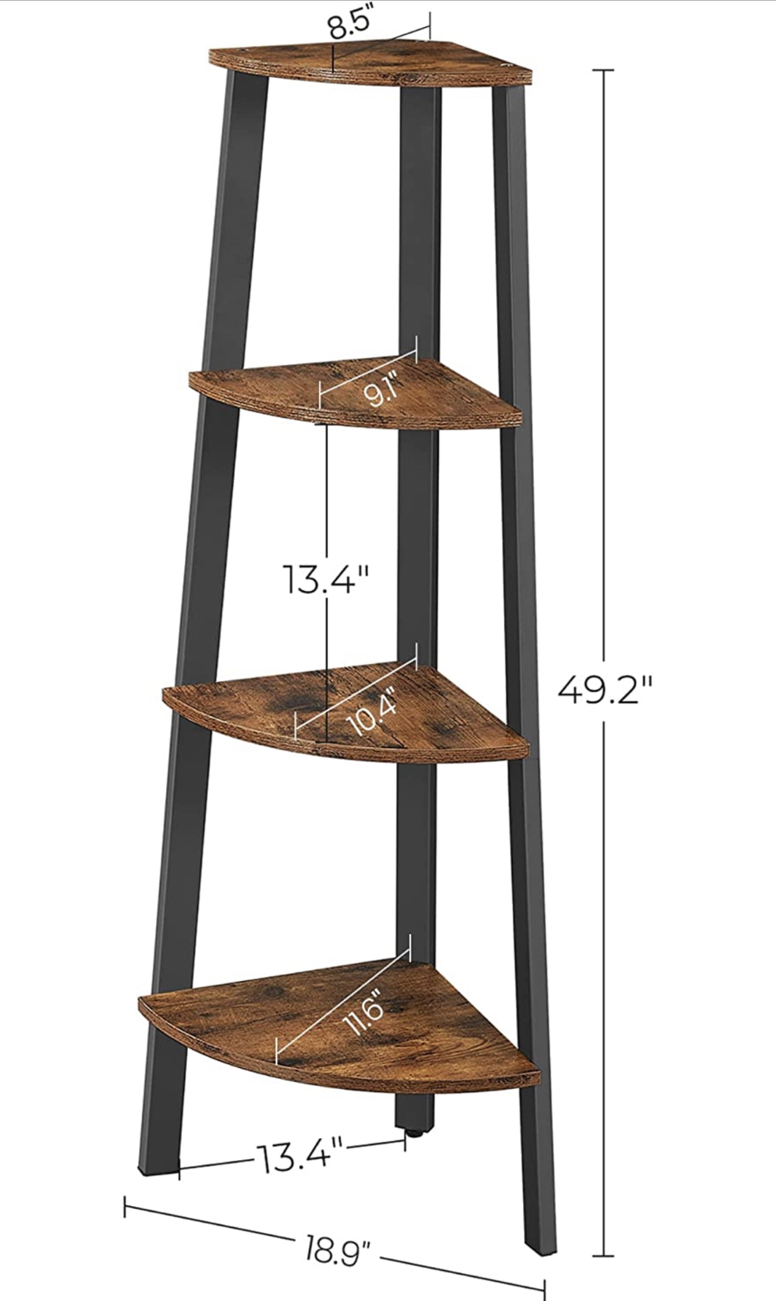 Ladder shelf