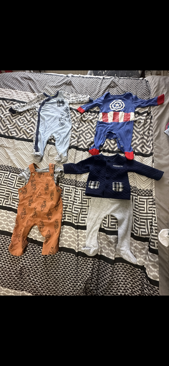 Baby boy clothes 6-9 months - photo 4