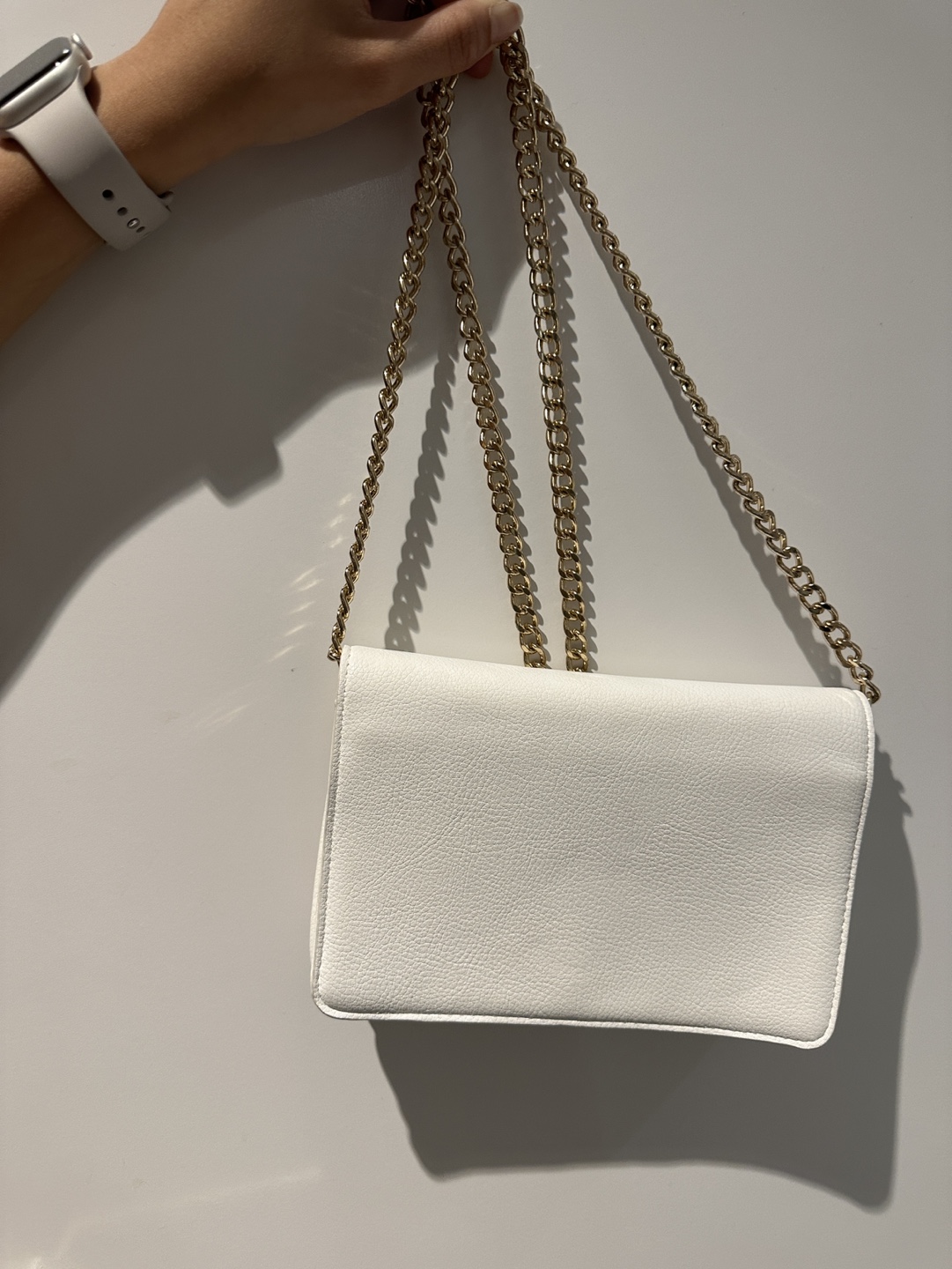 Mini White Purse