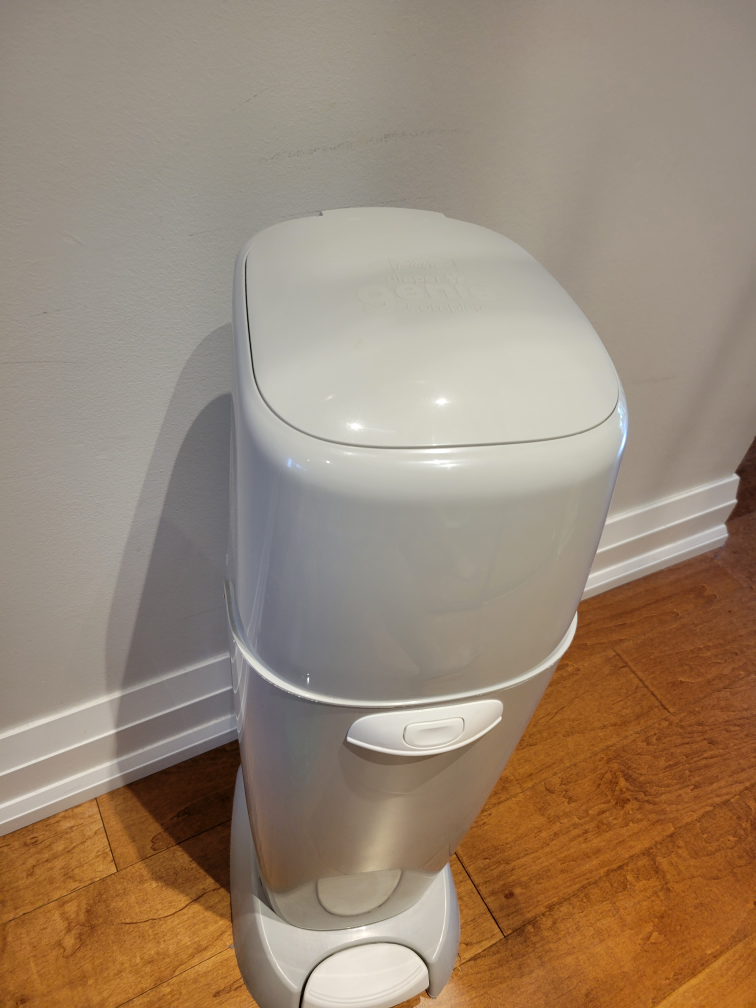 diaper genie, with two diaper pail refills - photo 2