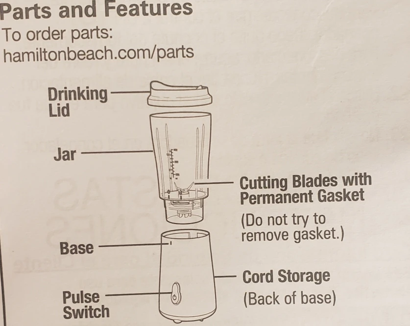 Personal Blender - Hamilton Beach