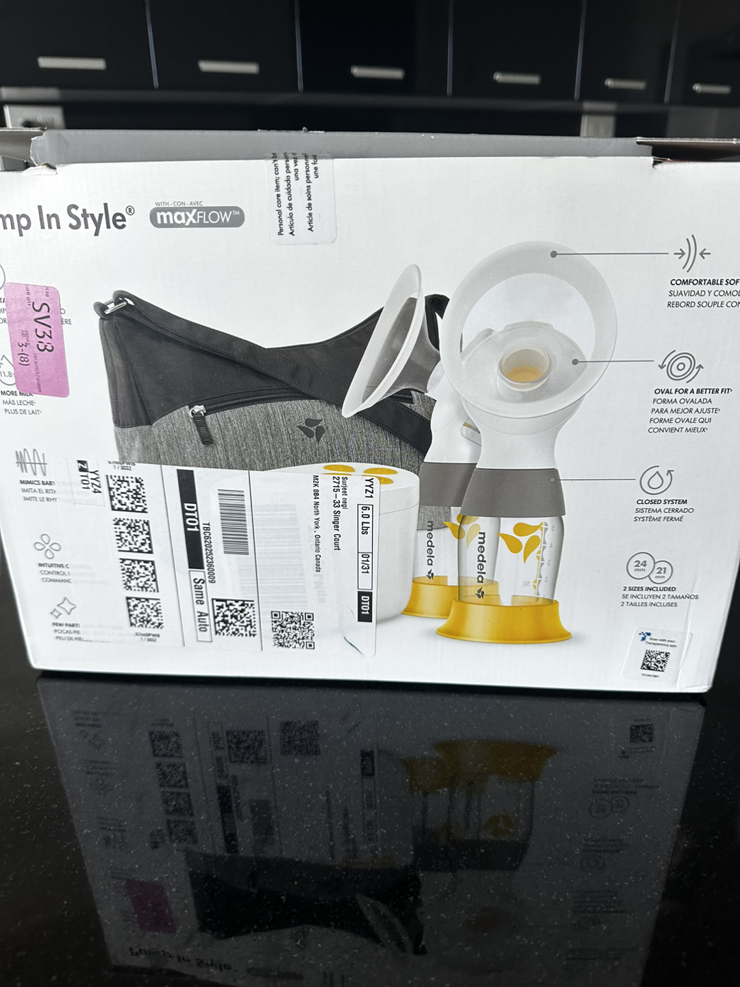 Medela breast pump image indicator(3)