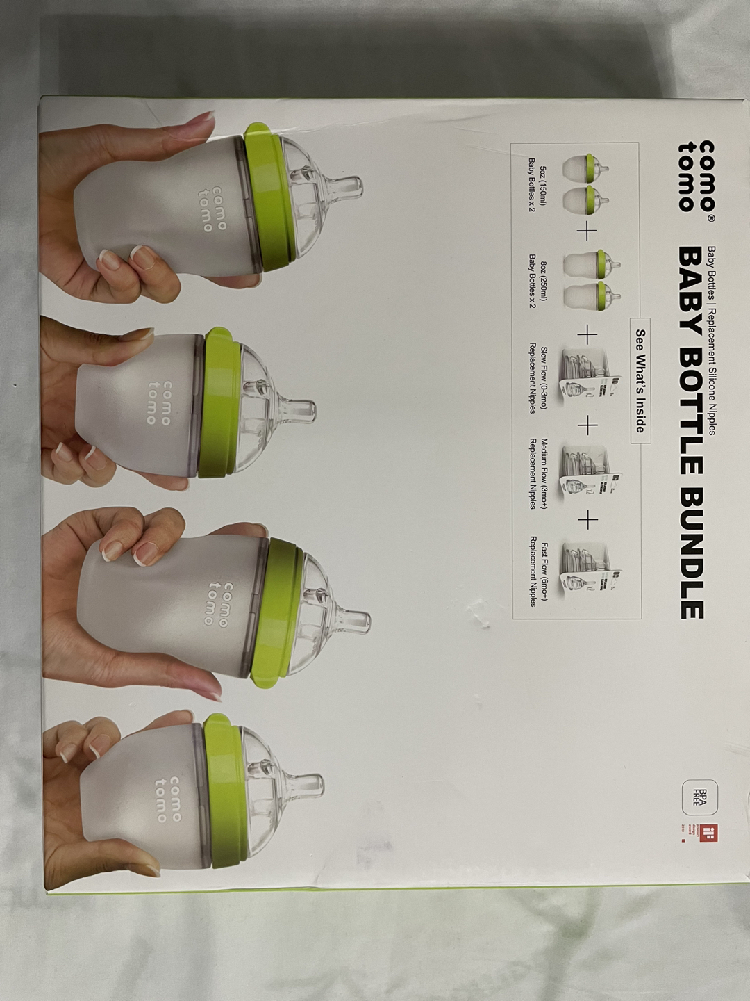 COMO TOMO BABY BOTTLE SET