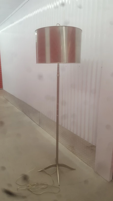 Chrome Silver Floor Lamp Classic and Good Quality thumbnail