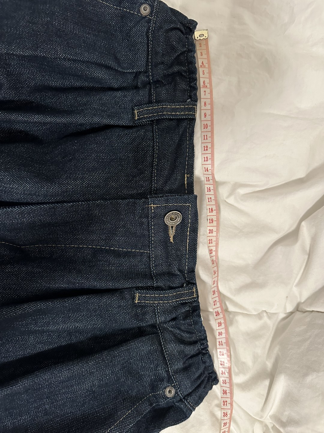 Anglan Rigid Indigo Denim Balloon Pants - photo 3