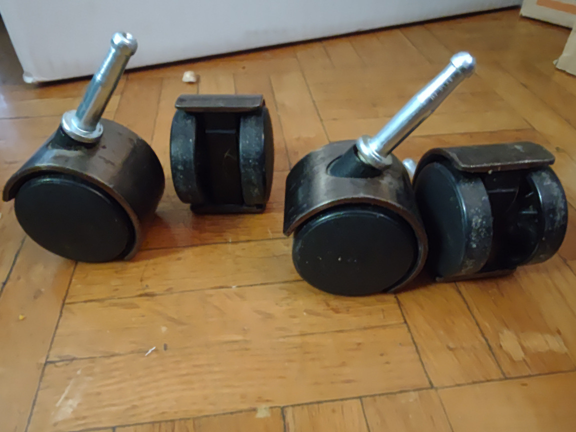 Caster Wheels for Cabinets and Chairs - photo 3