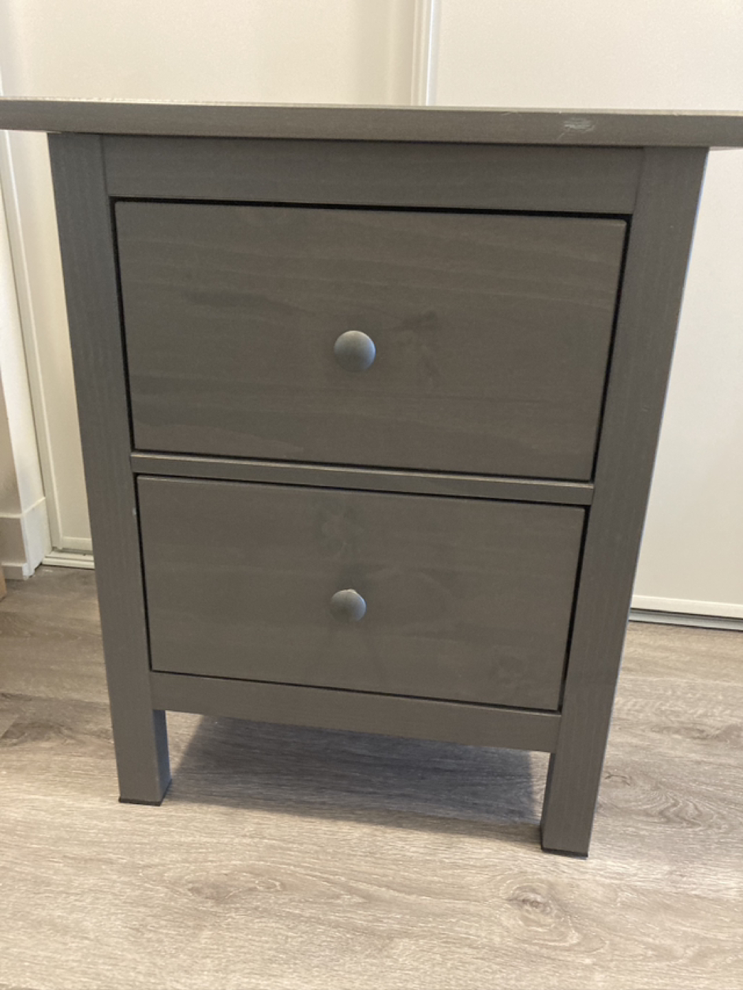 2 Drawer Night Stand/Chest - Grey