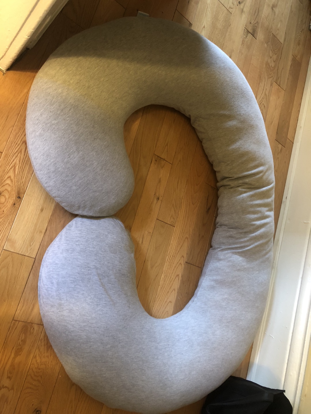Extra large Pregnancy pillow with removable washable cover thumbnail