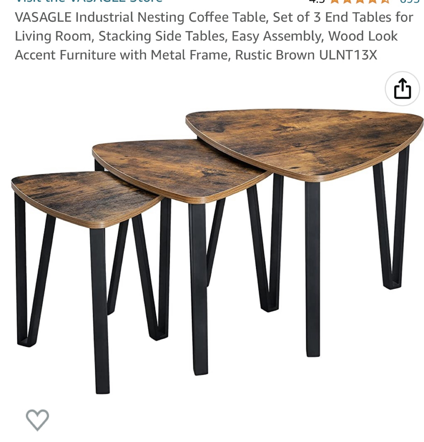 Coffee tables