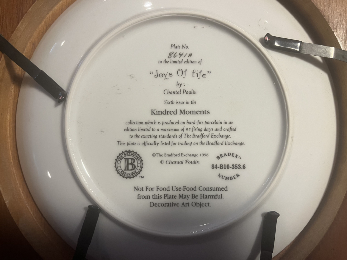 Bradford Exchange Sister Plate Joys of Life image indicator(4)