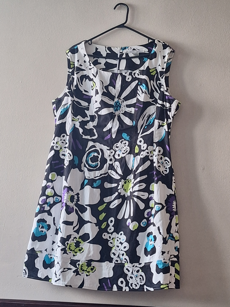 multicolour floral dress thumbnail