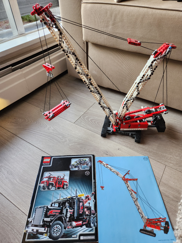 Lego Technic crane 8288 - photo 4