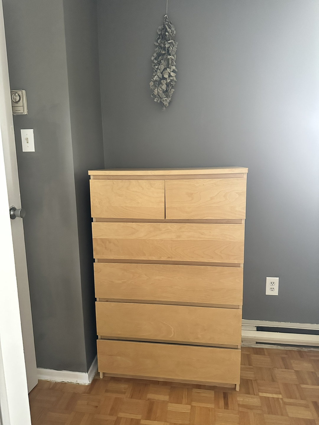 IKEA Malm 6 Drawer Dresser