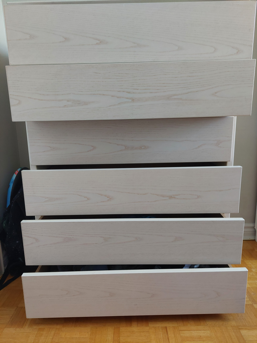 6 drawer malm chest - photo 2
