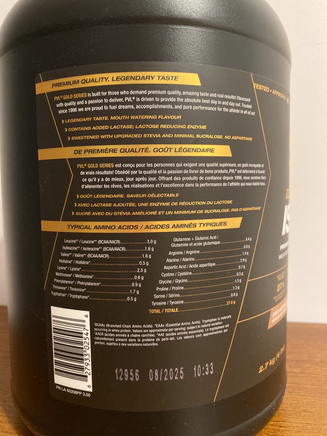 IsoGold 6lb whey protein (Iced mocha cappuccino) - photo 3