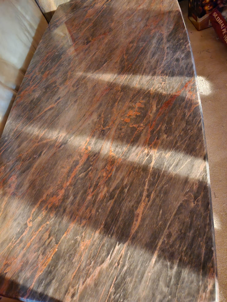 trade-in or sell it: marble coffee table