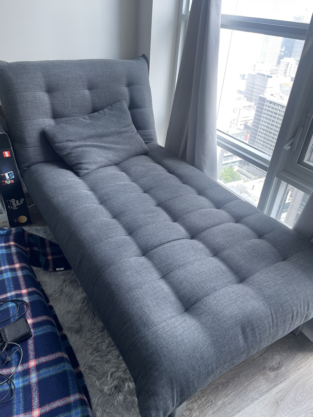 Adjustable angle sofa bed